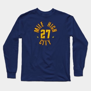 Jamal Murray High Mile City Long Sleeve T-Shirt